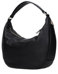 Jimmy Choo Black Leather Shoulder Bag
