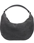 Jimmy Choo Gray Leather Shoulder Bag