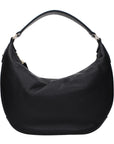 Jimmy Choo Black Leather Shoulder Bag
