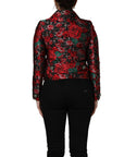 Dolce & Gabbana Multicolor Floral Brocade ButtonBlazer Jacket