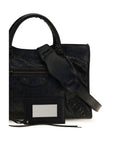 Balenciaga Black Lamb Ovis Aries Aries Handbag
