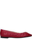 Jimmy Choo Pink Leather Ballet Flats