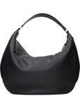 Jimmy Choo Black Leather Shoulder Bag