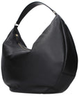 Jimmy Choo Black Leather Shoulder Bag