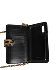 Dolce & Gabbana Flip Cover Brown Leopard Crystal iPhone X - XS Case