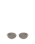 Balenciaga Silver Metal Sunglasses