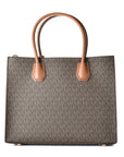 Michael Kors Brown Leather Shoulder Bag