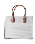 Michael Kors Gray Leather Handbag