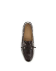 Bally Brown Calf Leather Bos Taurus Slip-On Loafers