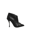 Dolce & Gabbana Black Devotion Quilted Buckled Boots Shoes