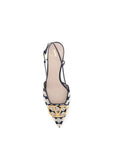 Valentino Garavani Multicolor Goatskin Mid Heel Pumps