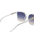Guess Transparent Plastic Sunglasses