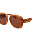 Max Mara Brown Acetate Sunglasses