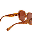 Max Mara Brown Acetate Sunglasses