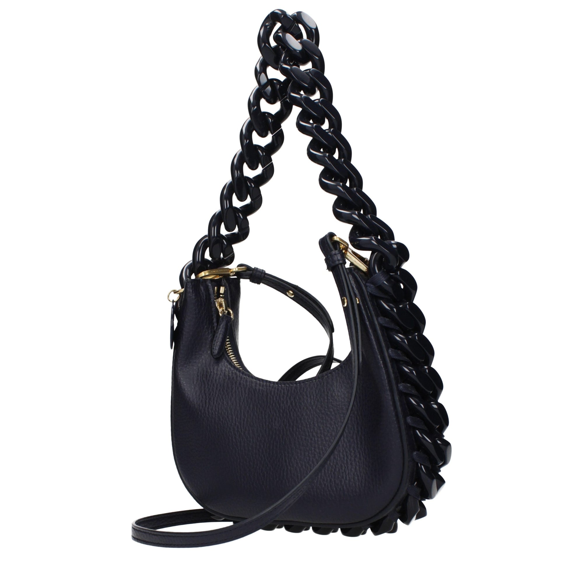 Stella McCartney Blue Leather Shoulder Bag