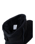 UGG Black Suede Leather Ankle Boots