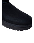 UGG Black Suede Leather Ankle Boots