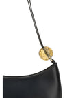 Jacquemus Black Calf Leather Bos Taurus Shoulder Bag