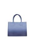 Dior Blue Calfskin Tote Bag
