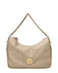 Versace Beige Fabric Handbag