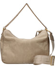 Versace Beige Fabric Handbag