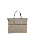 Armani Exchange Beige Artificial Leather Handbag
