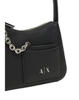 Armani Exchange Black Polyester Handbag