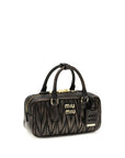 Miu Miu Brown Lamb Ovis Aries Aries Handbag