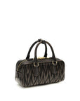 Miu Miu Brown Lamb Ovis Aries Aries Handbag