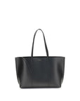 Tory Burch Black Calf Leather Bos Taurus Handbag