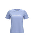 Burberry Blue Cotton T-Shirt