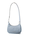 Michael Kors Blue Canvas Shoulder Bag