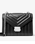 Michael Kors Black Fur Shoulder Bag
