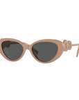 Versace Brown Acetate Sunglasses
