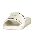 Tommy Hilfiger White Polyurethane Women's Slipper
