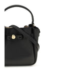 Tory Burch Black Calf Leather Bos Taurus Backet Bag