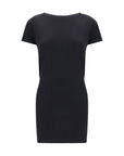Jacquemus Black Viscose Cocktail Dress