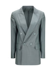 Max Mara Bicolor Wool Oves Aries Blazer
