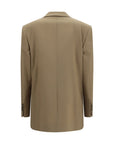 Lardini Beige Wool Oves Aries Blazer