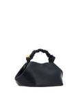 Ganni Black Calf Leather Bos Taurus Handbag