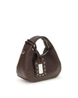 Ganni Brown Recycled Polyester Handbag