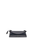 Jil Sander Black Calf Leather Bos Taurus Shoulder Bag