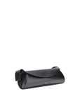 Jil Sander Black Calf Leather Bos Taurus Shoulder Bag