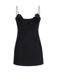 Magda Butrym Black Wool Oves Aries Casual Dress