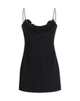 Magda Butrym Black Wool Oves Aries Casual Dress