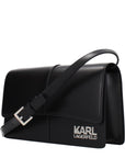 Karl Lagerfeld Black Polyethylene Crossbody Bag
