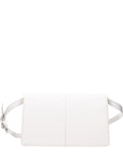 Karl Lagerfeld White Polyethylene Crossbody Bag