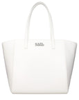 Karl Lagerfeld White Polyethylene Shoulder Bag