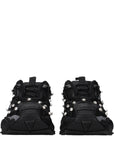 Versace Black Fabric Chunky Sneakers