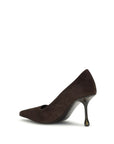 Jimmy Choo Brown Leather High Heel Pumps